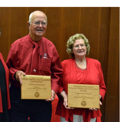 Dr. F. Eugene and Mrs. Katherine Hester 